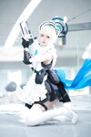 [Cosplay] 大大卷卷小卷 碧蓝档案飞鸟马时 短女仆