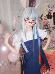 [Cosplay] YaoYaoQwQ 軟妹搖搖樂 - Gura がうる・ぐら