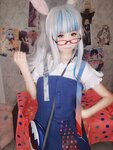 [Cosplay] YaoYaoQwQ 軟妹搖搖樂 - Gura がうる・ぐら