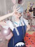 [Cosplay] YaoYaoQwQ 軟妹搖搖樂 - Gura がうる・ぐら