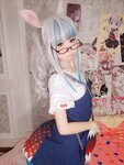 [Cosplay] YaoYaoQwQ 軟妹搖搖樂 - Gura がうる・ぐら