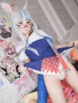 [Cosplay] YaoYaoQwQ 軟妹搖搖樂 - Gura がうる・ぐら
