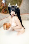 [Cosplay] Hitomi Kadorin カドリン仁美 - Amane-chan wearing a cow costume 牛の着ぐるみを着たあまねちゃん