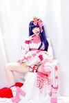 [Cosplay] Caomeiyuyi 草莓羽衣 - Ai Hoshino lies behind the stage 星野爱 ステージ裏の嘘