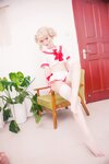 [Cosplay] 趴趴捣蛋陌 红白JK