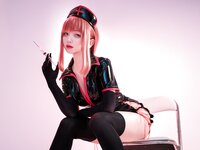[Cosplay] 花铃 玛奇玛黑色护士