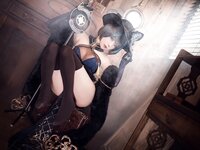 [Cosplay] Moi 铁打萌萌 - Cheshire cheongsam 柴郡旗袍