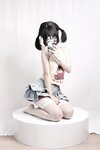 [Cosplay] Shenze Yongli 神沢永莉 - Aya Cake Dress, Garter Stockings Shio 绫蛋糕裙吊带袜汐