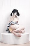 [Cosplay] Shenze Yongli 神沢永莉 - Aya Cake Dress, Garter Stockings Shio 绫蛋糕裙吊带袜汐