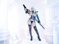 [Cosplay] Umeko J & Mikomin - 2B & A2