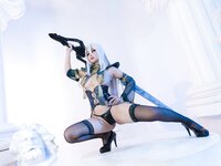 [Cosplay] Umeko J & Mikomin - 2B & A2
