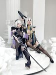 [Cosplay] Umeko J & Mikomin - 2B & A2