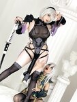 [Cosplay] Umeko J & Mikomin - 2B & A2