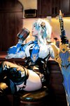 [Cosplay] 半半子 原神优菈