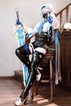 [Cosplay] 半半子 原神优菈