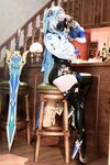 [Cosplay] 半半子 原神优菈