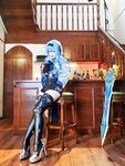 [Cosplay] 半半子 原神优菈
