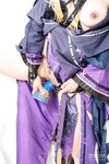 [Cosplay] Caomeiyuyi 草莓羽衣 - 黒ギャル八重神子 墨桜色の夜笙雅芸