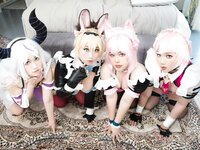 [Cosplay] Neppu, Leafcosplayervn, Fuzisei, Monicawos666 - Holo bunnies