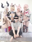 [Cosplay] Neppu, Leafcosplayervn, Fuzisei, Monicawos666 - Holo bunnies
