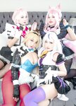 [Cosplay] Neppu, Leafcosplayervn, Fuzisei, Monicawos666 - Holo bunnies