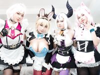 [Cosplay] Neppu, Leafcosplayervn, Fuzisei, Monicawos666 - Holo bunnies