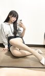 [Cosplay] 轩萧学姐 蓝裙OL