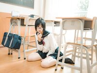 [Cosplay] SU 逐月 - Home JK 自宅JK