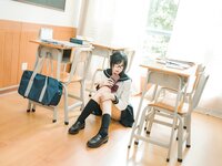 [Cosplay] SU 逐月 - Home JK 自宅JK