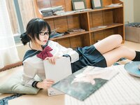 [Cosplay] SU 逐月 - Home JK 自宅JK