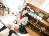 [Cosplay] SU 逐月 - Home JK 自宅JK