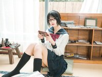 [Cosplay] SU 逐月 - Home JK 自宅JK