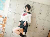 [Cosplay] SU 逐月 - Home JK 自宅JK