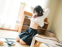 [Cosplay] SU 逐月 - Home JK 自宅JK