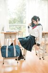 [Cosplay] SU 逐月 - Home JK 自宅JK
