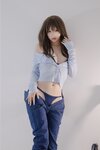 [Cosplay] Fengmaoss 疯猫ss - Guitar sister jeans 吉他妹妹 牛仔裤