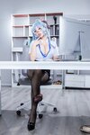 [Cosplay] 胡桃猫Kurumineko 甘雨OL