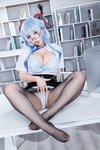 [Cosplay] 胡桃猫Kurumineko 甘雨OL