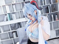 [Cosplay] 胡桃猫Kurumineko 甘雨OL
