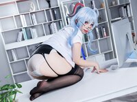 [Cosplay] 胡桃猫Kurumineko 甘雨OL
