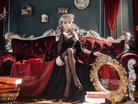 [Cosplay] Tomoyo 酱 - Blue Lützov dress 碧蓝 吕佐夫礼服