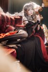 [Cosplay] Tomoyo 酱 - Blue Lützov dress 碧蓝 吕佐夫礼服