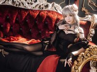 [Cosplay] Tomoyo 酱 - Blue Lützov dress 碧蓝 吕佐夫礼服