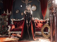 [Cosplay] Tomoyo 酱 - Blue Lützov dress 碧蓝 吕佐夫礼服