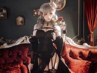 [Cosplay] Tomoyo 酱 - Blue Lützov dress 碧蓝 吕佐夫礼服