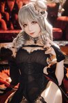 [Cosplay] Tomoyo 酱 - Blue Lützov dress 碧蓝 吕佐夫礼服