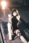 [Cosplay] Tina很妖孽呀 战斗服旗袍