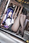 [Cosplay] 封疆疆v 雷电将军女警
