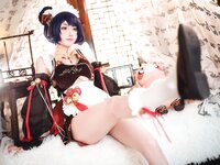 [Cosplay] Abaorabbit 阿包也是兔娘 - Xiangling Maid 香菱女仆