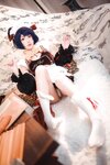 [Cosplay] Abaorabbit 阿包也是兔娘 - Xiangling Maid 香菱女仆